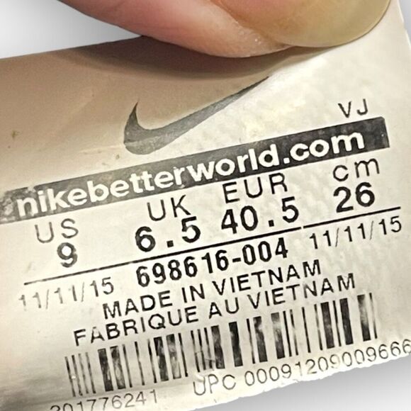 Nike Flyknit Zoom Agility Training Running Shoes 698616-004 Women's Size 9 - Picture 10 of 10